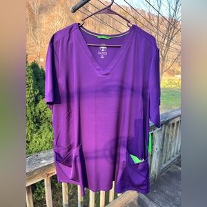 BRAND NEW! Healing hands eggplant scrub set!